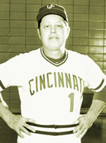 During his career, Glenn Sample was the University of Cincinnati baseball coach and athletics administrator, a wrestling official, and the official scorer for Cincinnati Reds' baseball.